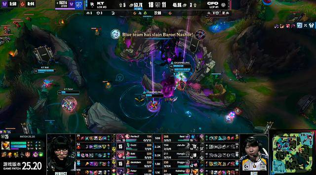 S15全球总决赛：CFO三局比赛惨遭横扫，KT 3-0直接拿下挺进四强